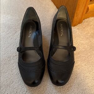 Marion Black Mary Jane Heels
